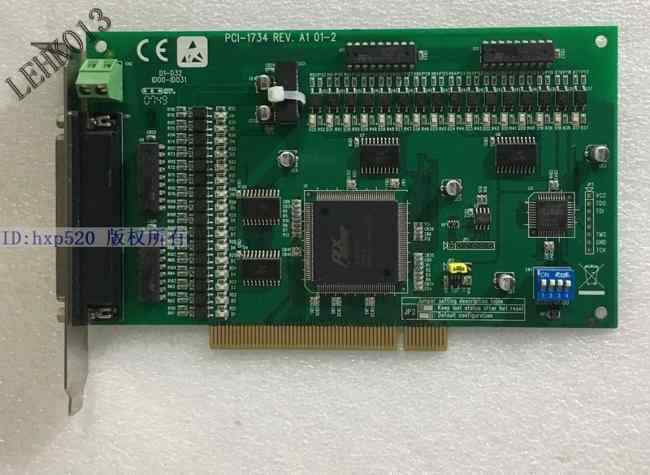 PCI-1734 REV.A1 Used & Tested via DHL or Fedex fast shipping