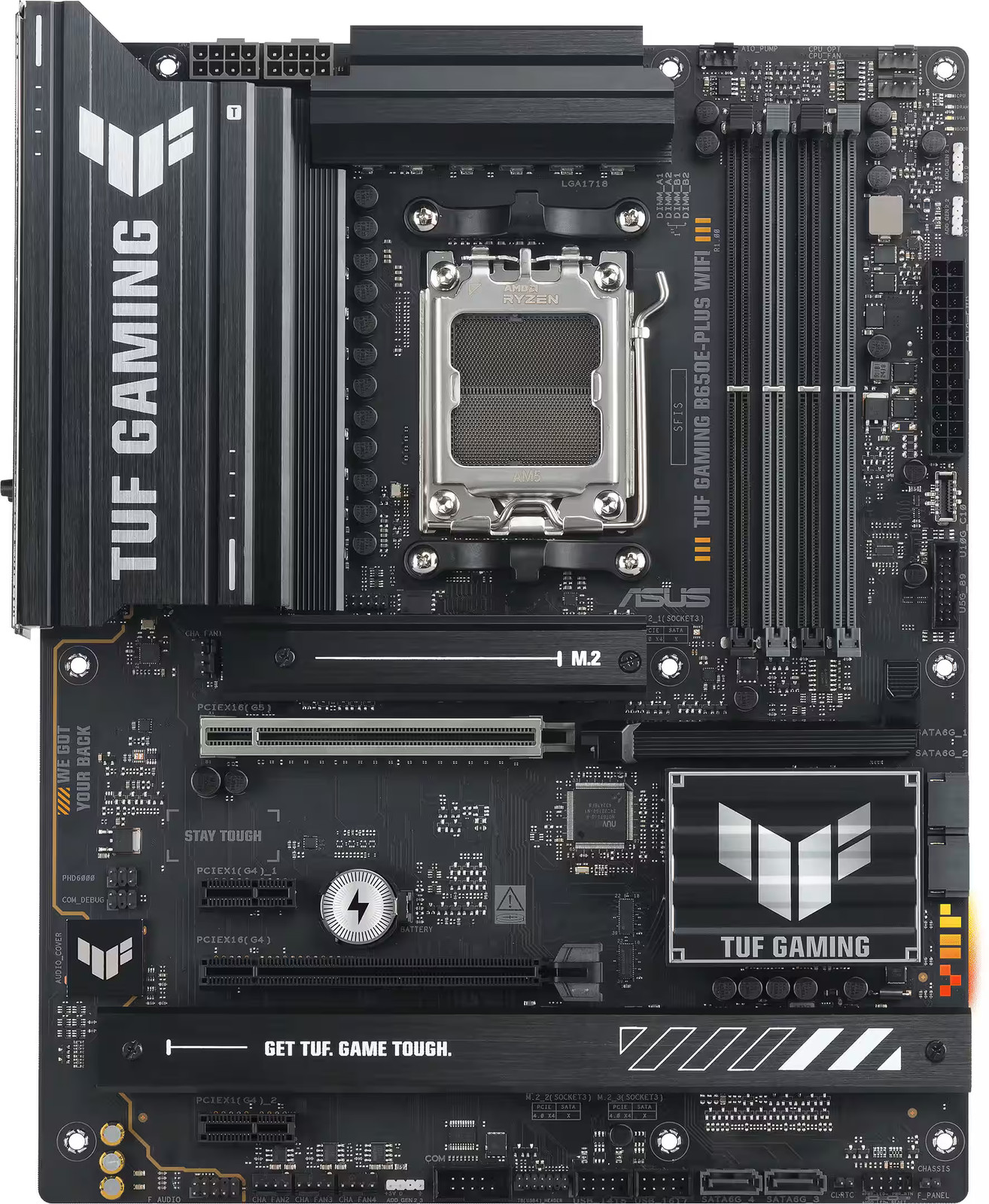 ASUS - TUF GAMING B650E-PLUS WIFI (Socket AM5) AMD B650 ATX DDR5 Wi-Fi 7 Moth...