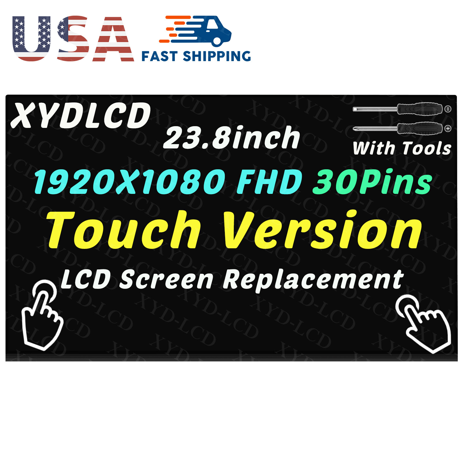 New 23.8in for Dell Inspiron 24 5490 5475 5477 5400 AIO LCD Touch Screen Display New 23.8in for Dell Inspiron 24 5490 5475 5477 5400 AIO LCD Touch Screen Display