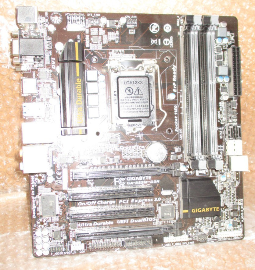 Gigabyte GA-B85M-D3H Motherboard Gigabyte GA-B85M-D3H Motherboard