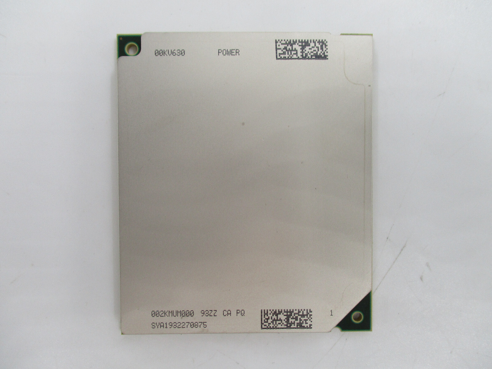 Genuine IBM Power 8 CPU 93ZZ FRU: 00KV630 Tested Working Genuine IBM Power 8 CPU 93ZZ FRU: 00KV630 Tested Working