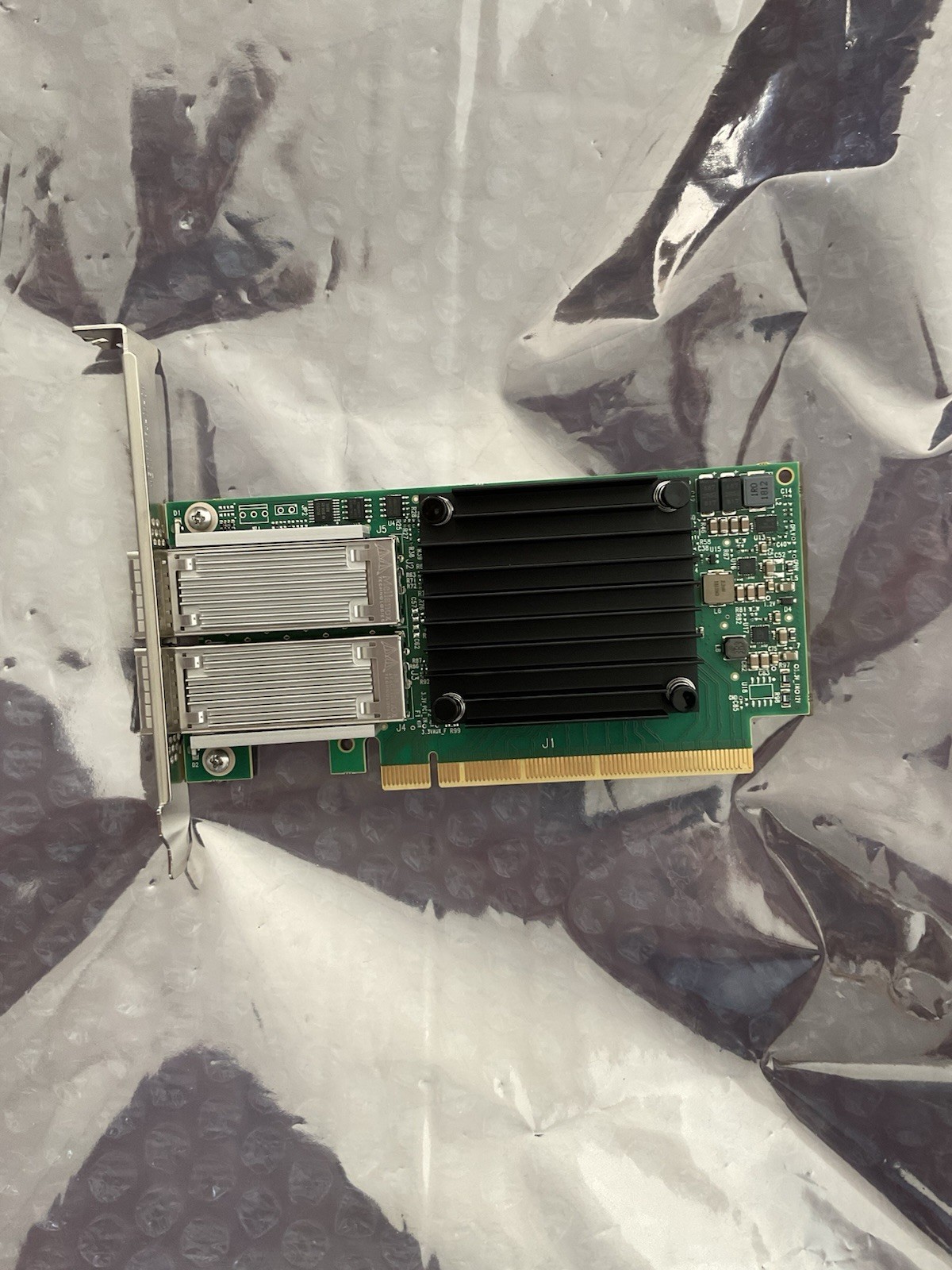 HPE Mellanox 828108-001 ConnectX-4 100Gb 2P QSFP28 Adapter NIC 825111-B21 CX456A HPE Mellanox 828108-001 ConnectX-4 100Gb 2P QSFP28 Adapter NIC 825111-B21 CX456A