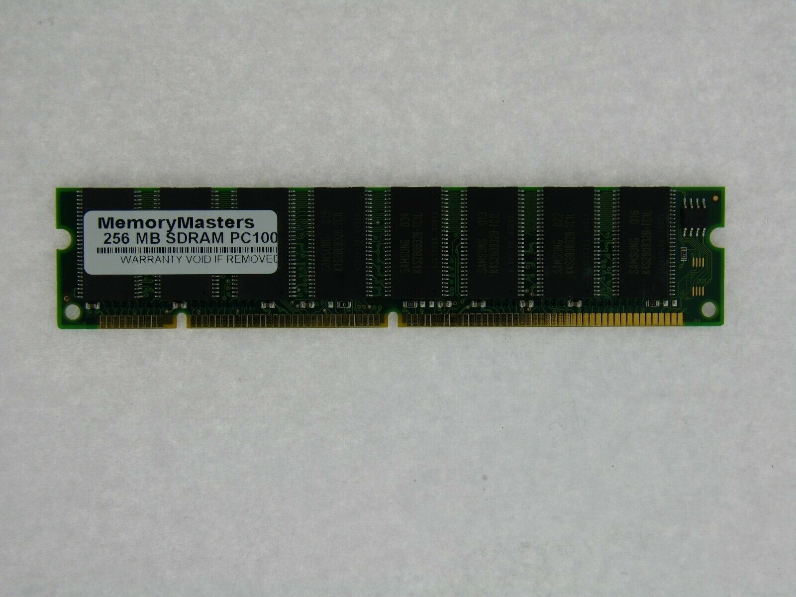 NEW 256MB PC100 SDRAM 100MHZ 168pin Low Density 16chip 16x8 UNBUFFERED Memory NEW 256MB PC100 SDRAM 100MHZ 168pin Low Density 16chip 16x8 UNBUFFERED Memory