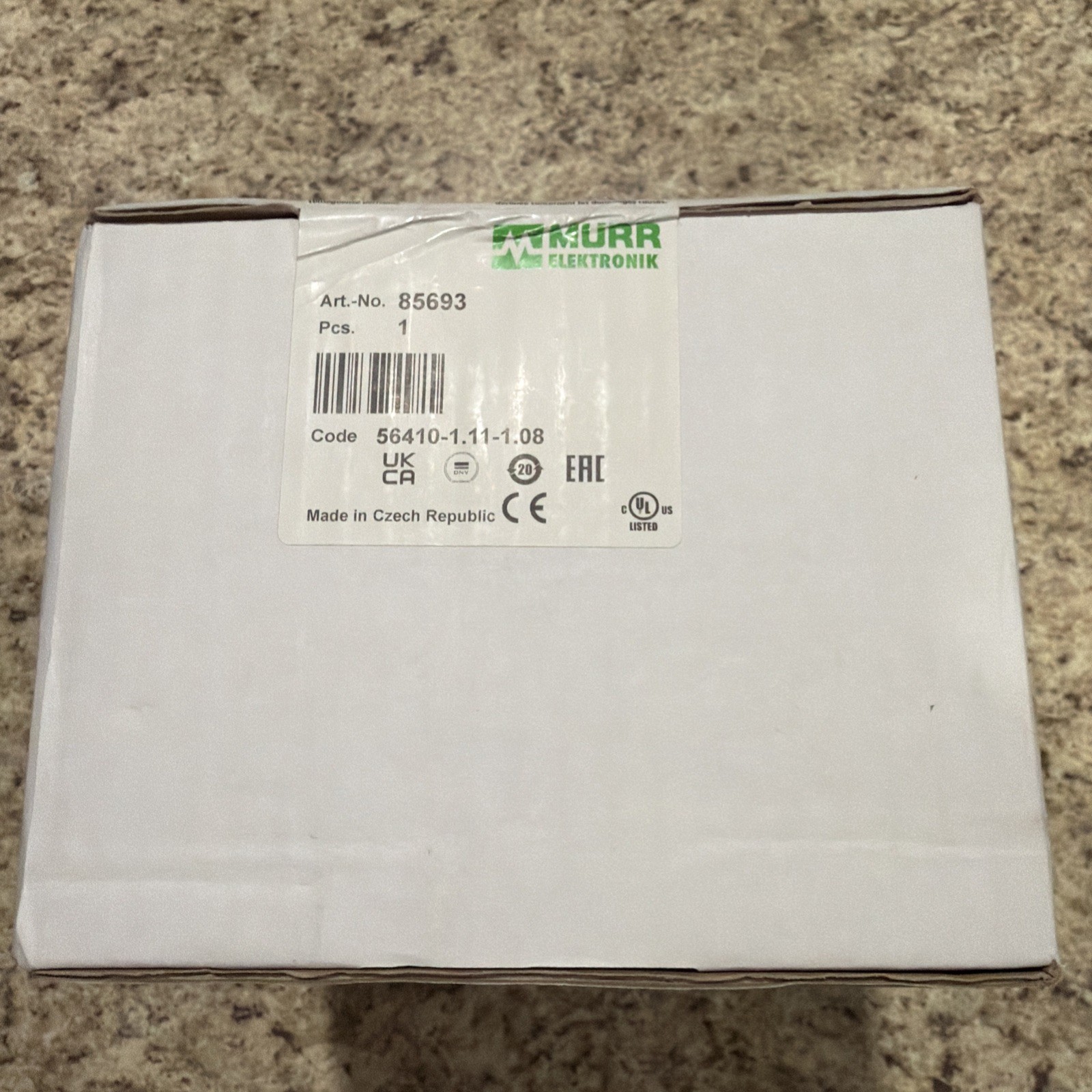 NEW 1pc New MURR 85693 Fast shipping Sealed Box In The USA NEW 1pc New MURR 85693 Fast shipping Sealed Box In The USA