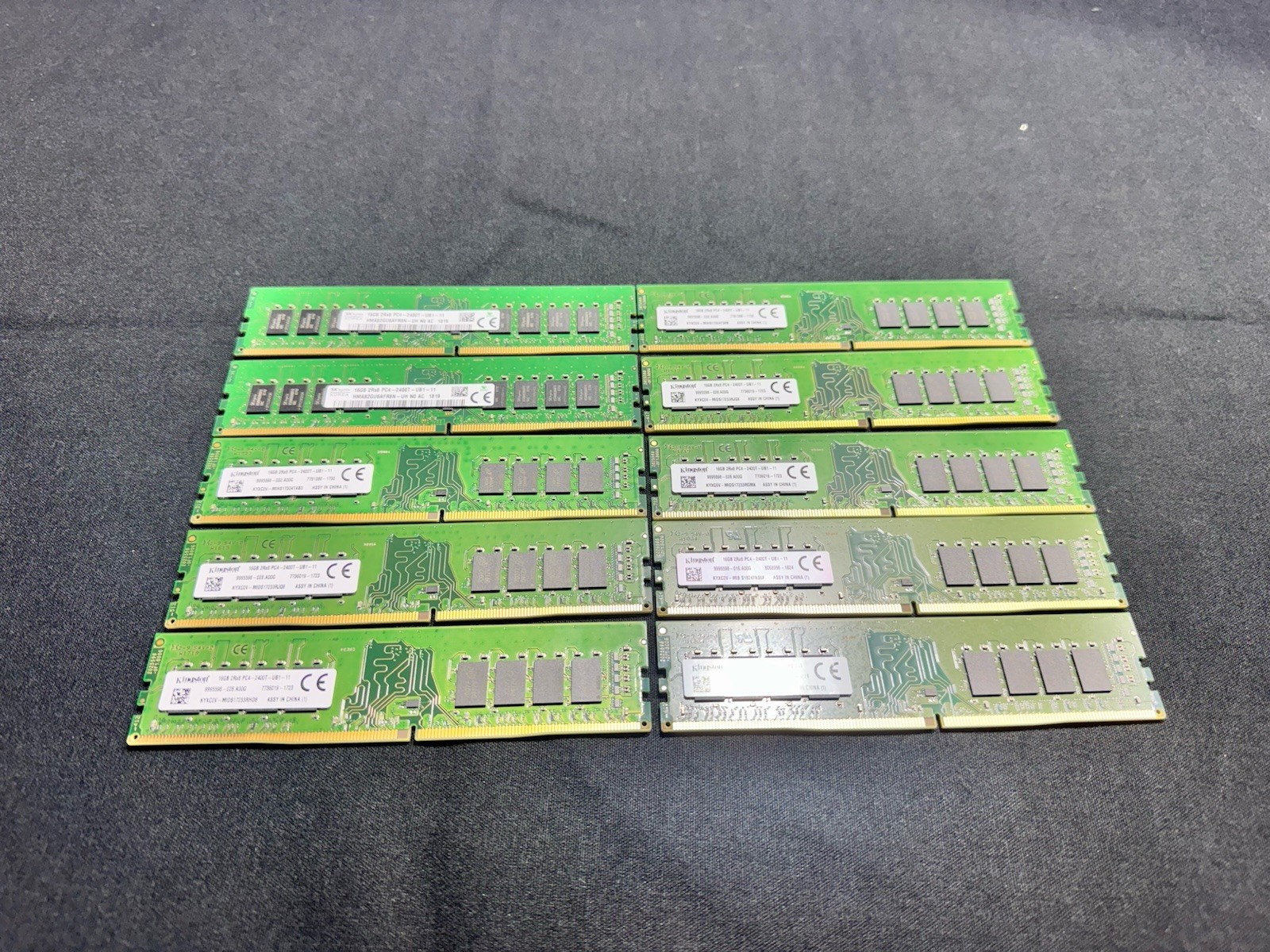[ BULK LOT OF 10 ] 16GB DDR4 Desktop RAM HYNIX ,Kingston.