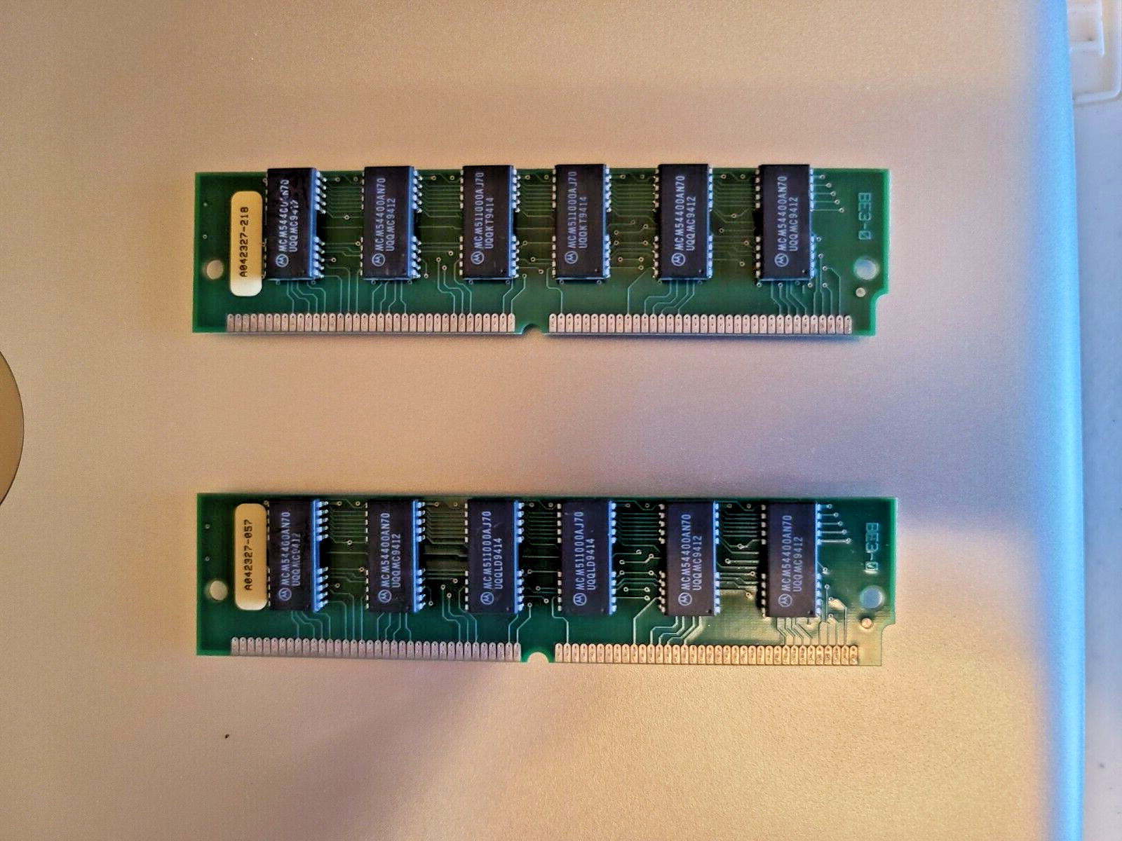 2x 4MB 72-Pin SIMM Memory RAM 8MB Total