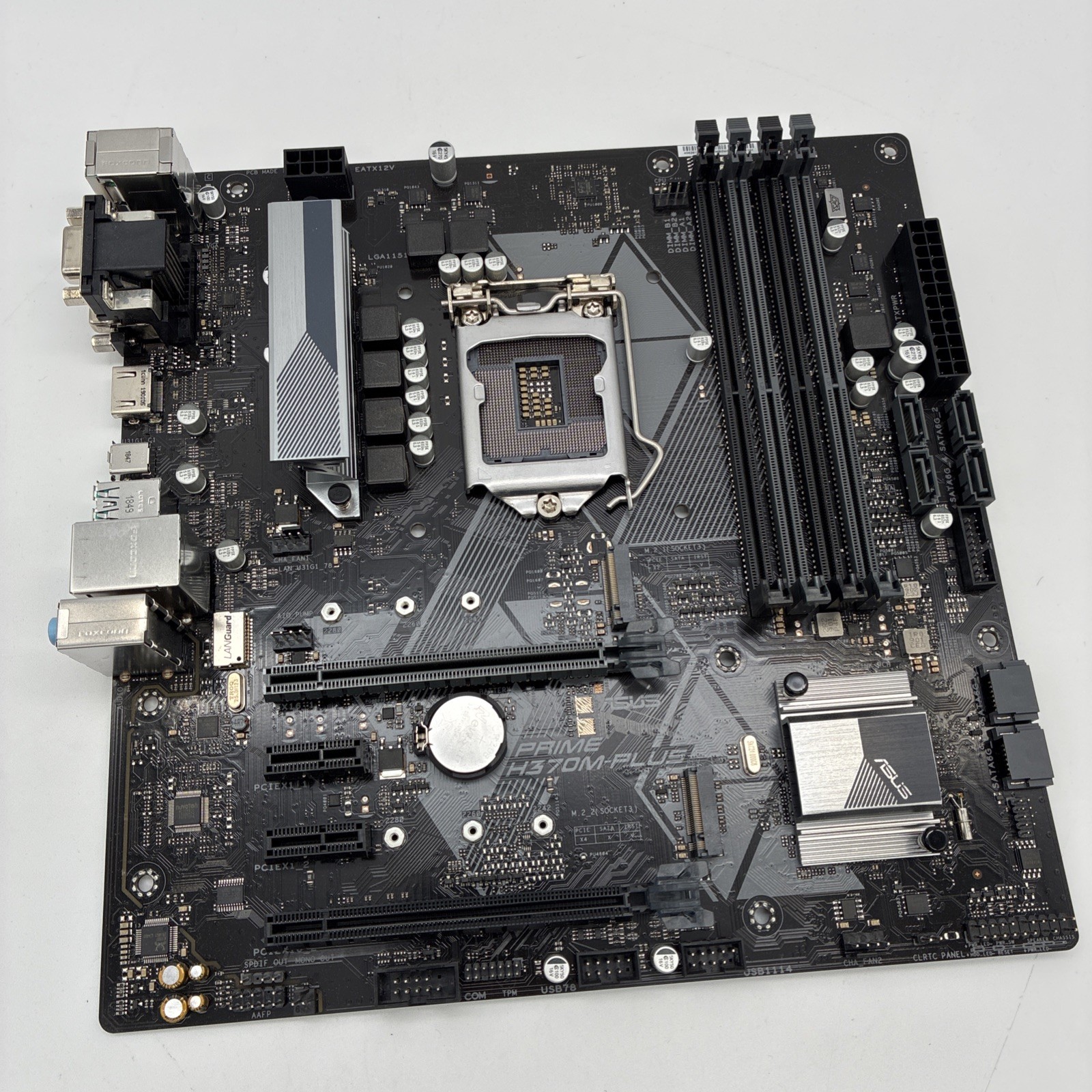 ASUS Prime H370M-PLUS Intel Socket LGA 1151 DDR4 mATX Motherboard No Shield (M3) ASUS Prime H370M-PLUS Intel Socket LGA 1151 DDR4 mATX Motherboard No Shield (M3)