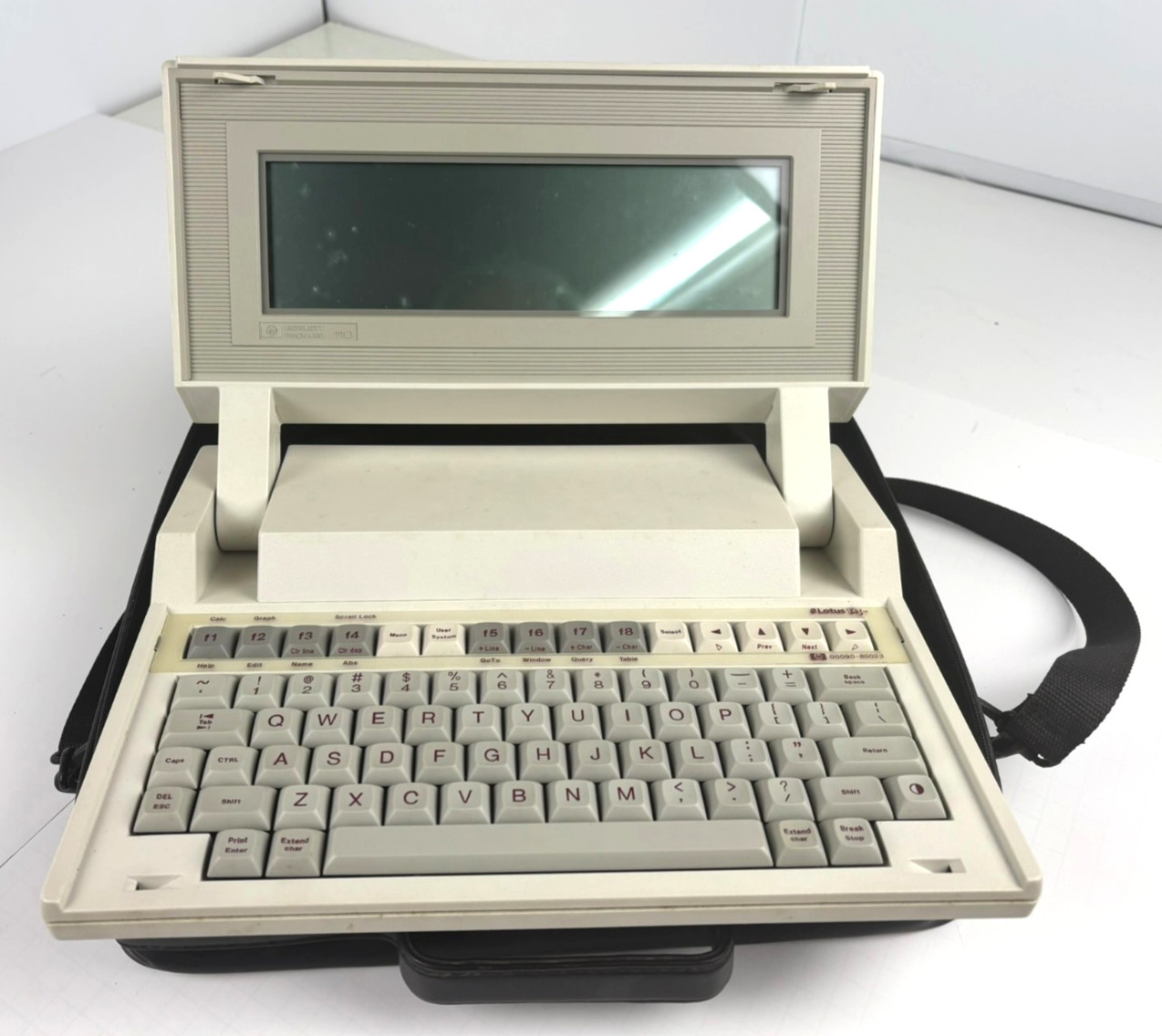 Vintage 1984 HP 110 Portable Computer 45710A Lotus 1-2-3 w/ Original Case