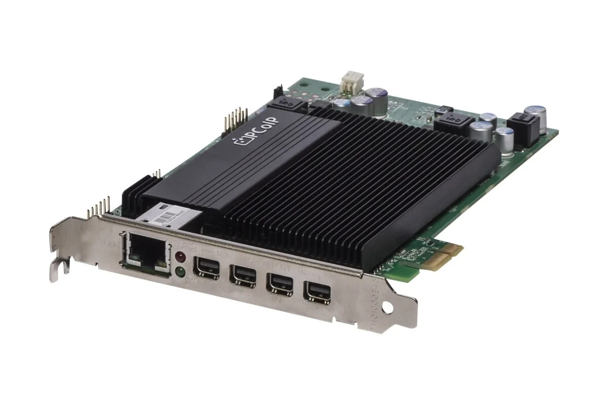 Dell Teradici HC-2240 PCIe Quad Mini Display Port PCoIP Remote Access Card WCWRN Dell Teradici HC-2240 PCIe Quad Mini Display Port PCoIP Remote Access Card WCWRN