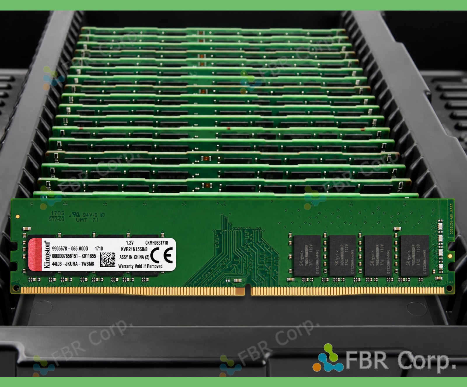 MINT SK Hynix 8GB PC4-2133P DDR4 1Rx8 UDIMM Desktop NON-ECC RAM KVR21N15S8/8 LOT