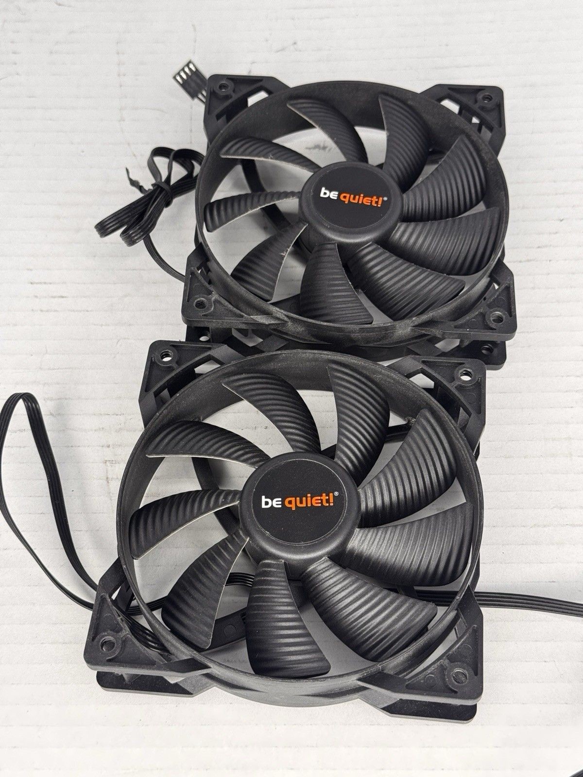 Be Quiet(Two Pack) Pure Wings 3, 120mm PWM Case Fan High Performance Cooling Fan Be Quiet(Two Pack) Pure Wings 3, 120mm PWM Case Fan High Performance Cooling Fan