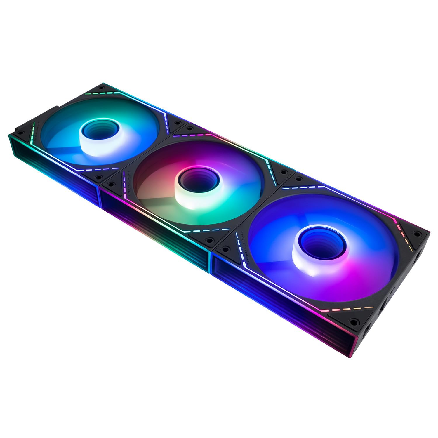 Thermalright TL-M12QR-S X3 Reverse CPU Fan Building Blocks 120mm Case Cooler, PW Thermalright TL-M12QR-S X3 Reverse CPU Fan Building Blocks 120mm Case Cooler, PW