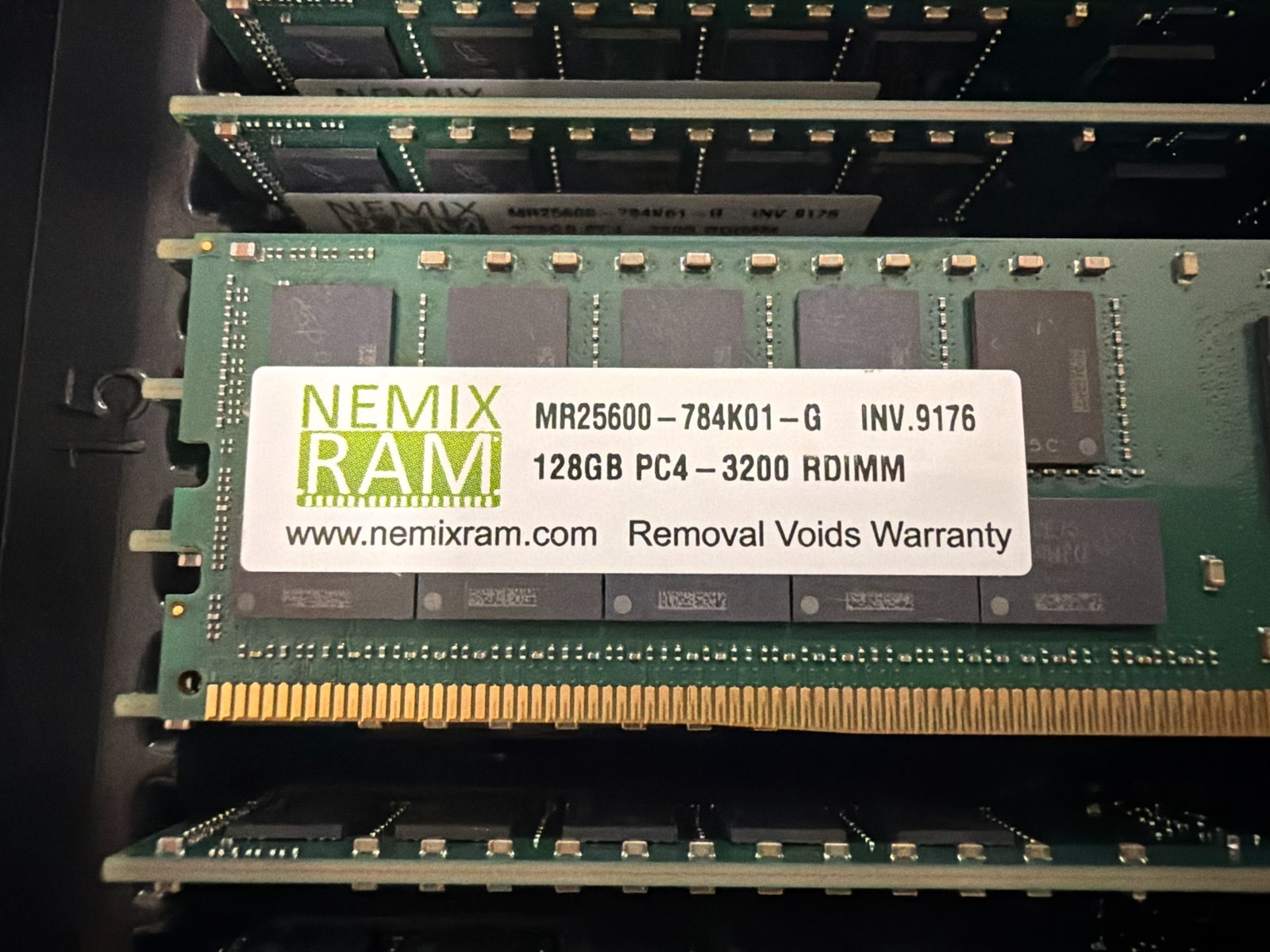 NEMIX 128GB DDR4 3200A MR25600-784K01-G PC4-25600 ECC RDIMM Server RAM NEMIX 128GB DDR4 3200A MR25600-784K01-G PC4-25600 ECC RDIMM Server RAM