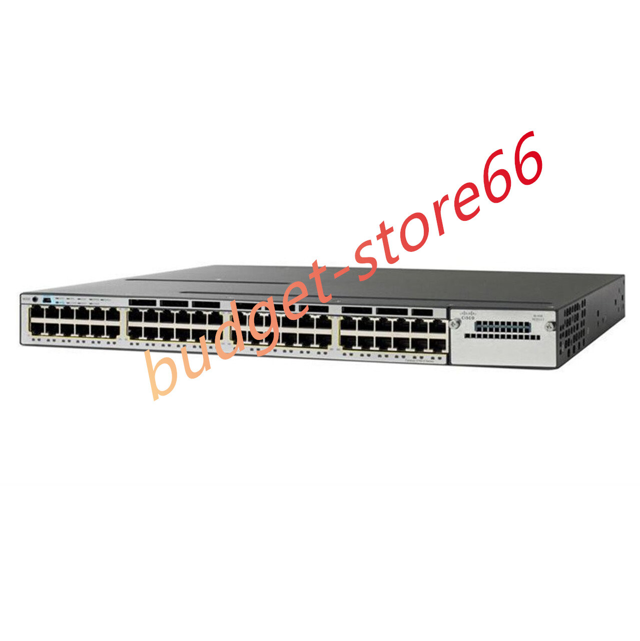 New Cisco WS-C3850-48U-S 48 Port Full PoE+ Switch 1100WAC 3850 IP Base Via DHL