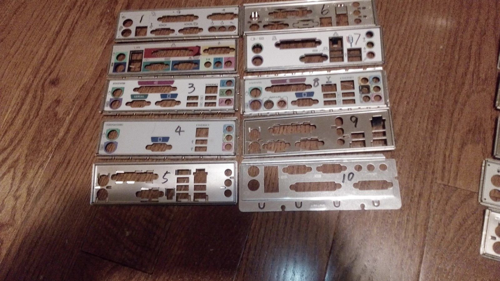 Desktop I/O shields there are total 20 shield you can select