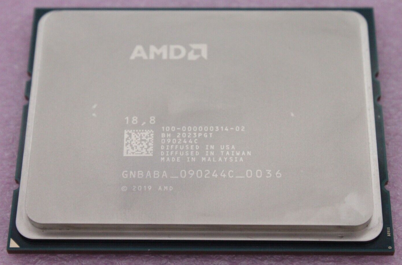 AMD Epyc 7763 @ 2.45GHz SP3 64-Cores 128 Thread | 100-000000314-02 **ES**