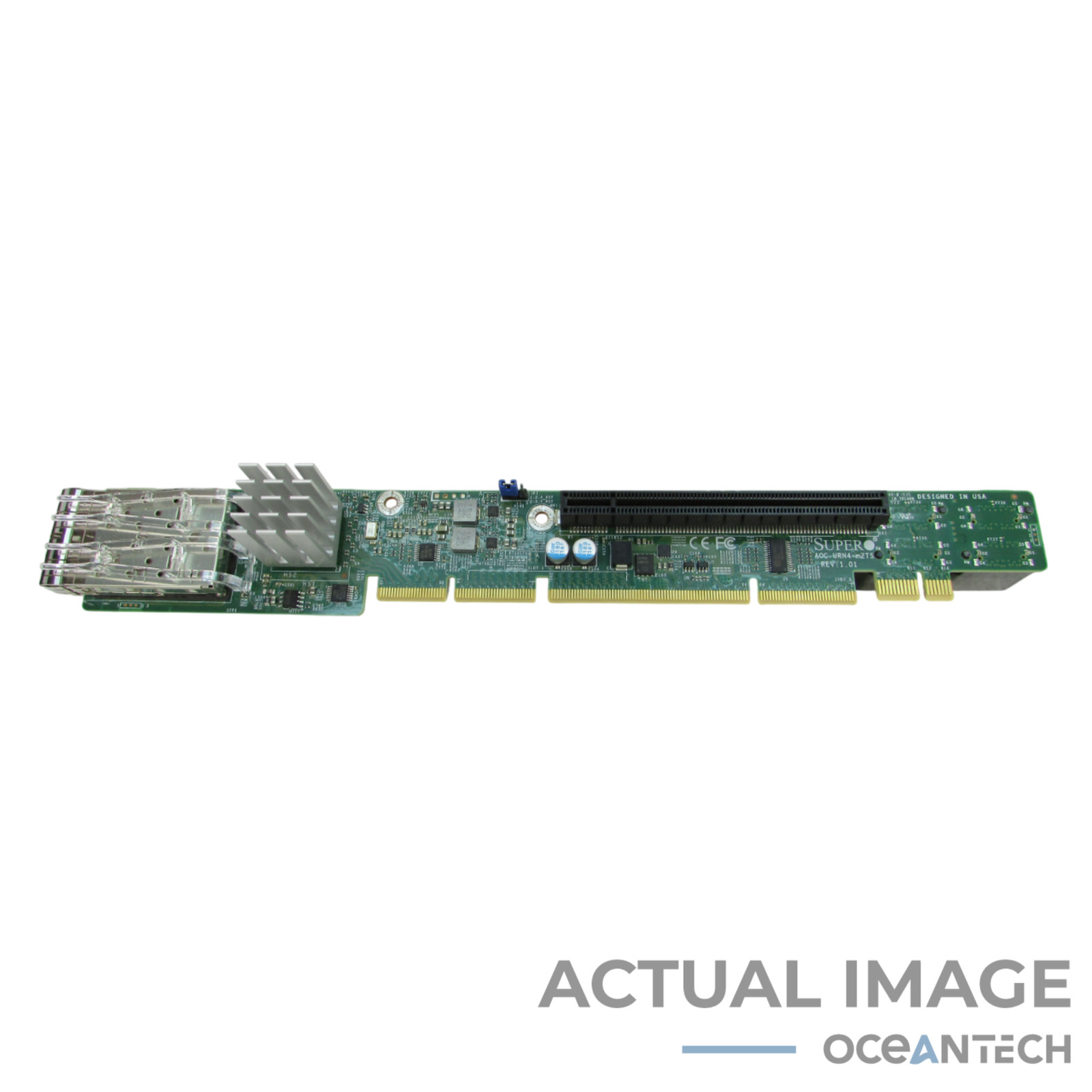 Supermicro AOC-URN4-M2TS 1U Ultra Riser 2-port 25GbE SFP28