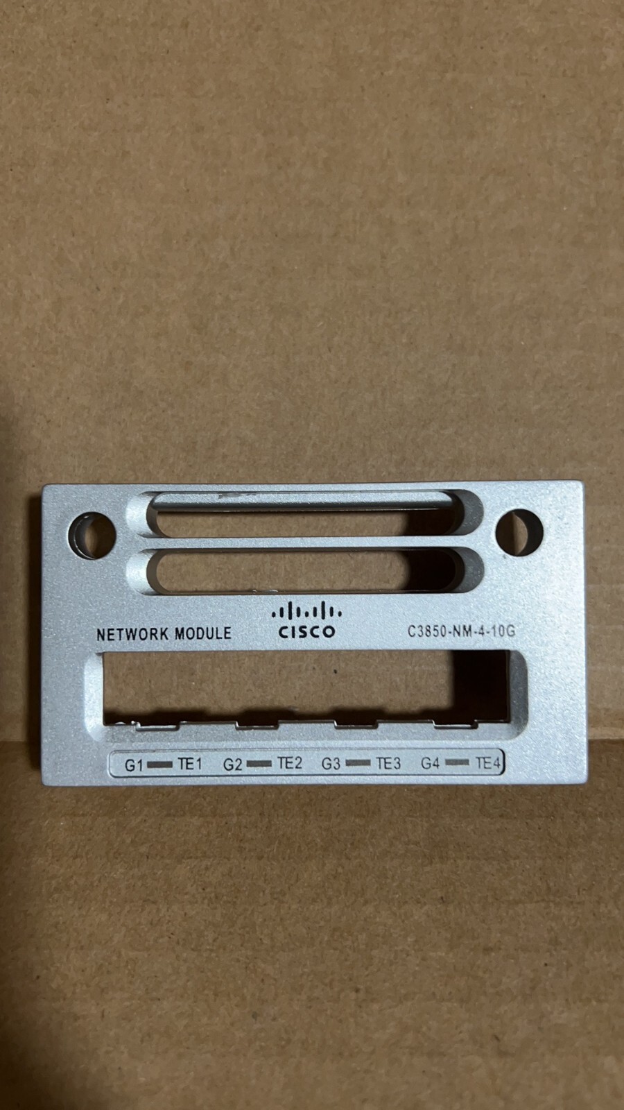 Cisco C3850-NM-4-10G Model Faceplate for replacement Cisco C3850-NM-4-10G Model Faceplate for replacement
