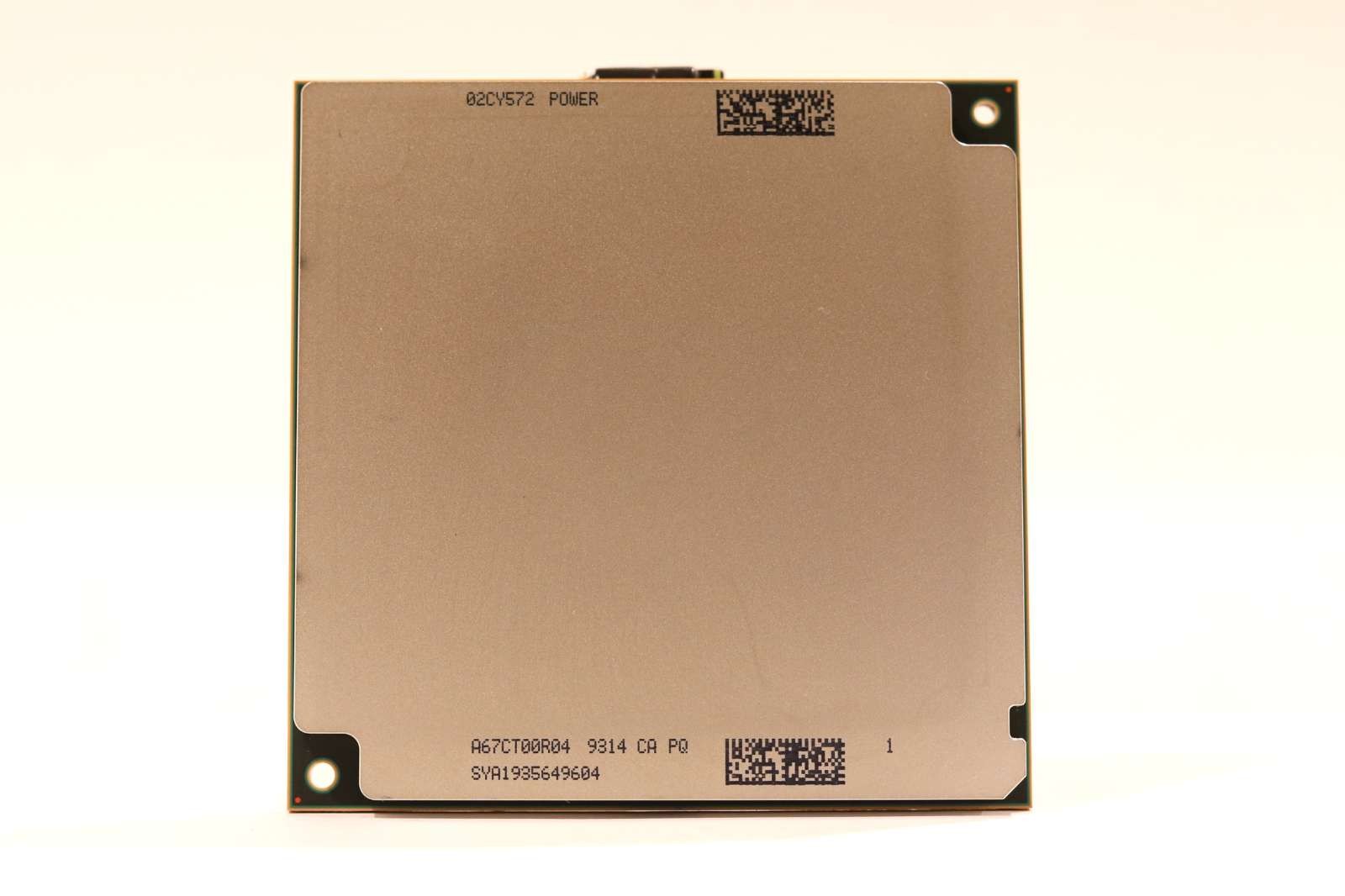 IBM Power9 12-Core 48-Threads 120MB Processor P/N: 02CY572 Tested Working IBM Power9 12-Core 48-Threads 120MB Processor P/N: 02CY572 Tested Working