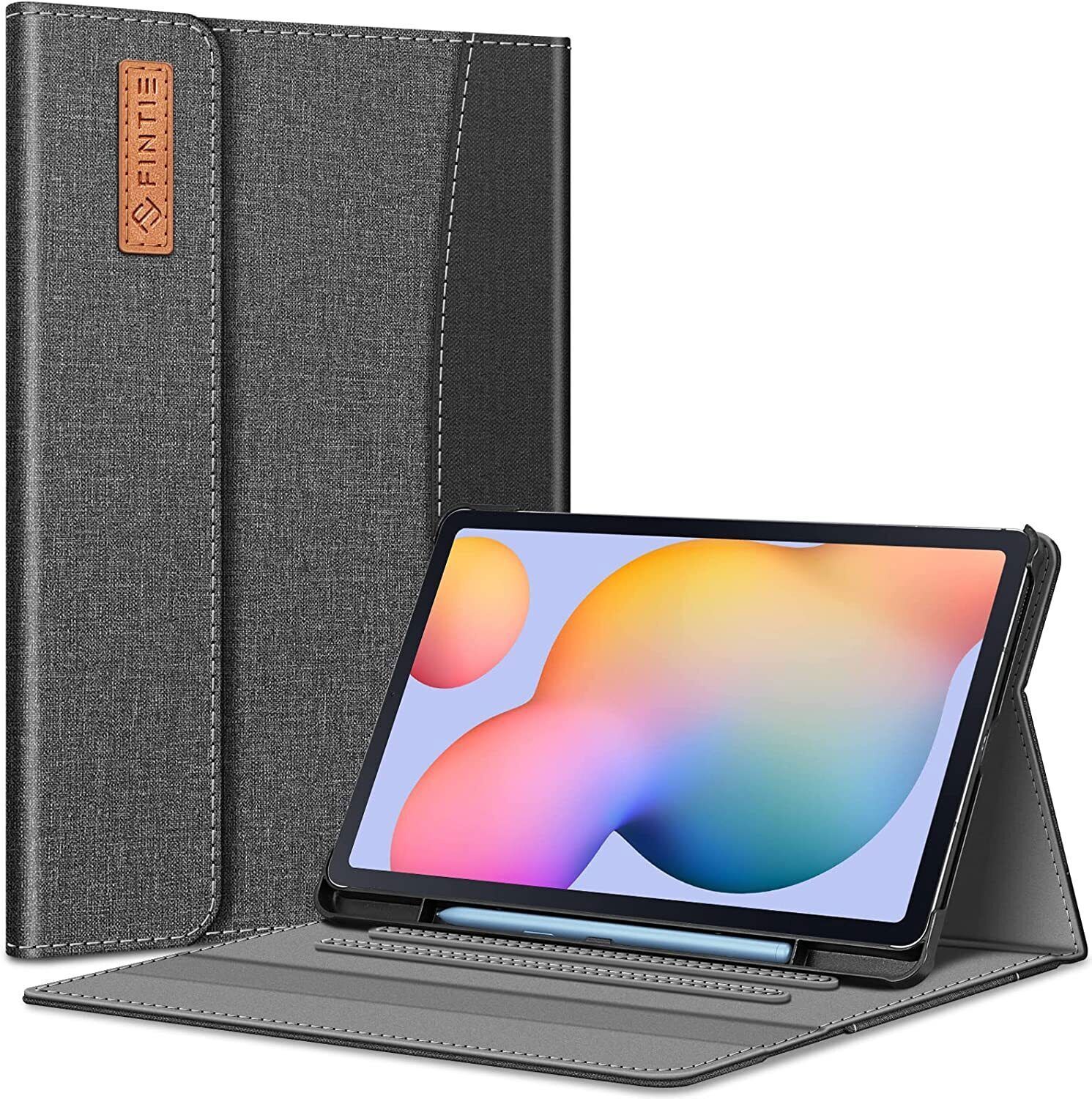 Case for Samsung Galaxy Tab S6 Lite (2024/2022/2020) Portfolio Cover with Pocket