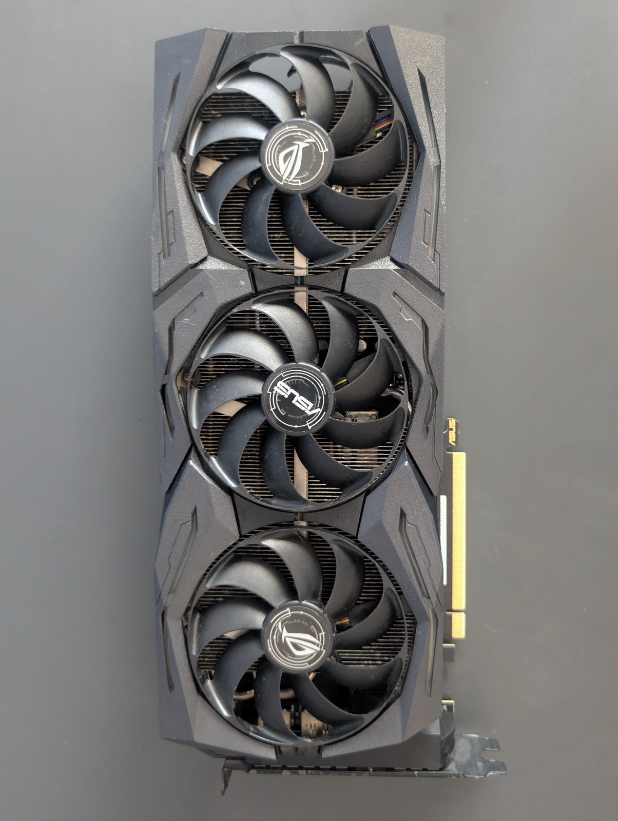 ASUS ROG Strix GeForce RTX 2080 Ti 11GB GDDR6 Gaming Graphics Card - Used / Work ASUS ROG Strix GeForce RTX 2080 Ti 11GB GDDR6 Gaming Graphics Card - Used / Work