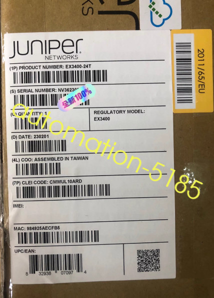 1PCS juniper switch EX3400-24T brand new fedex or DHL