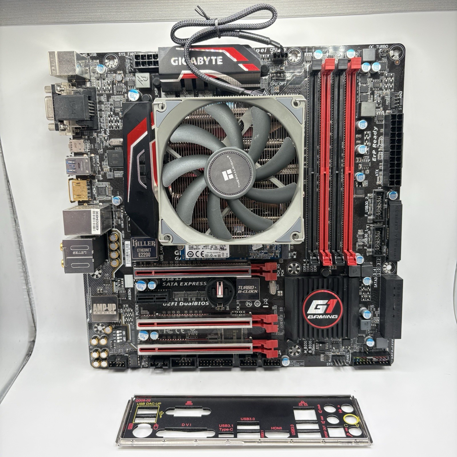 Gigabyte GA-Z170X-Gaming 5 Core i7-6700 4GHz w/ 128GB Kingston & Cooler Gigabyte GA-Z170X-Gaming 5 Core i7-6700 4GHz w/ 128GB Kingston & Cooler