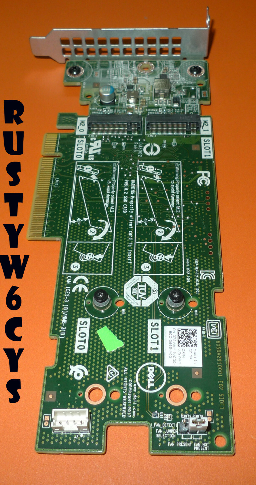 Dell BOSS-S1 Boot Optimized PowerEdge 14TH Gen Server Storage Adapter Card 72WKY Dell BOSS-S1 Boot Optimized PowerEdge 14TH Gen Server Storage Adapter Card 72WKY