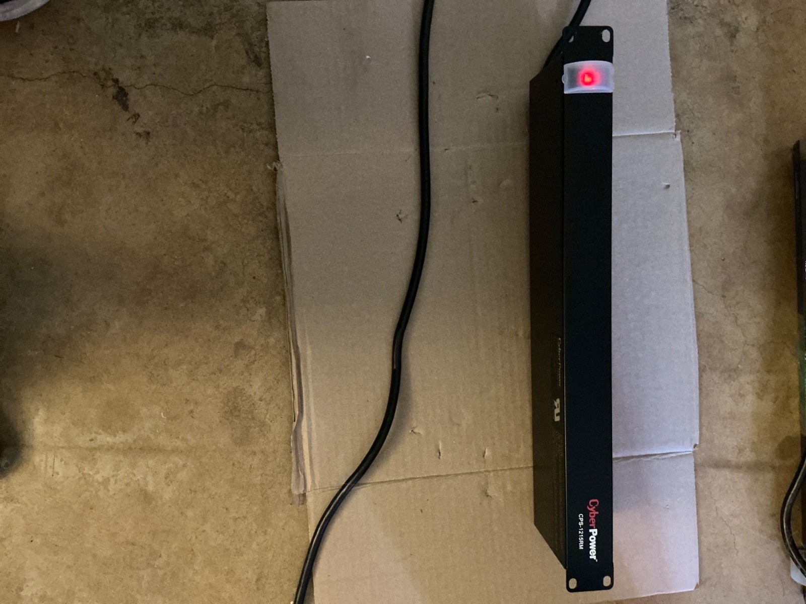 USED. Works, Cyber Power CPS-1215RM Relocatable Power Tap. 10plgs 19” Rack unit USED. Works, Cyber Power CPS-1215RM Relocatable Power Tap. 10plgs 19” Rack unit
