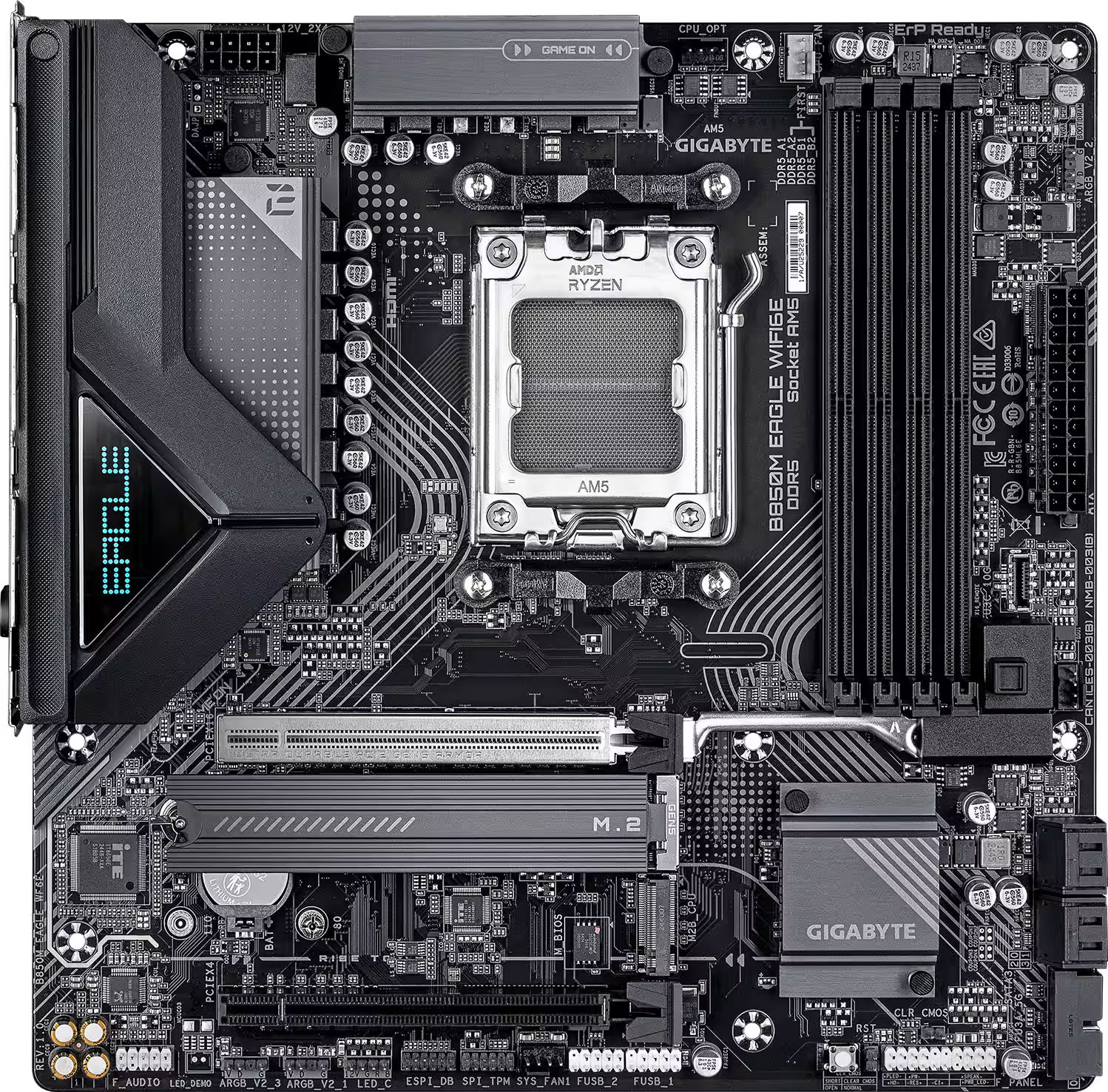 GIGABYTE - B850M EAGLE WIFI6E (Socket AM5) AMD B850 Micro-ATX DDR5 Wi-Fi 6E M... GIGABYTE - B850M EAGLE WIFI6E (Socket AM5) AMD B850 Micro-ATX DDR5 Wi-Fi 6E M...