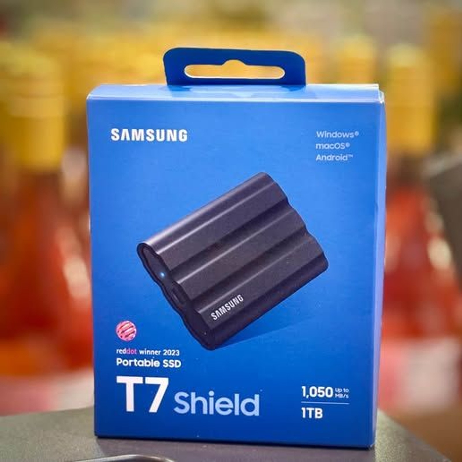 Samsung T7 Shield 1TB Portable SSD – NEW Factory Sealed – Black Samsung T7 Shield 1TB Portable SSD – NEW Factory Sealed – Black