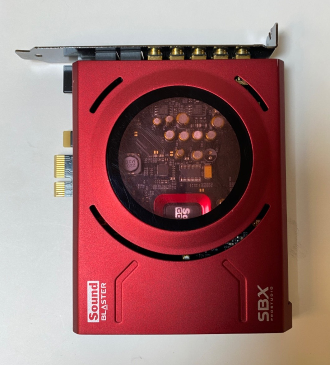 Creative Labs SB1500 Sound Blaster SBX Pro Studio Sound Card *UNTESTED