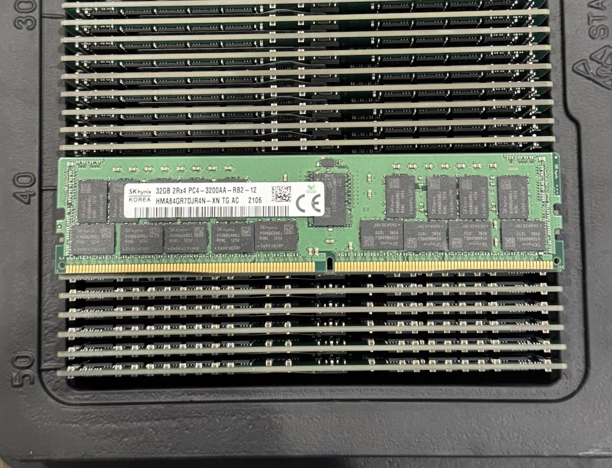 ✅ SK HYNIX HMA84GR7AFR4N-VK TF 32GB DDR4 2666 2Rx4 ECC REG RDIMM Server Memory