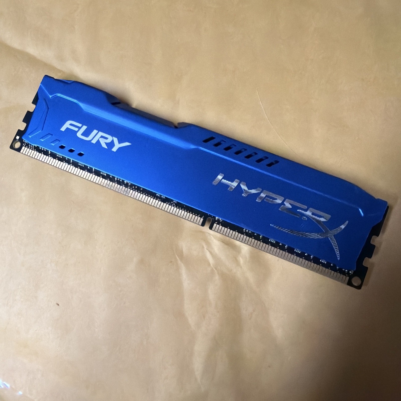 KINGSTON HYPERX FURY 8GB DDR3-1600 PC3-12800 RAM HX316C10FK2/16 BLUE KINGSTON HYPERX FURY 8GB DDR3-1600 PC3-12800 RAM HX316C10FK2/16 BLUE