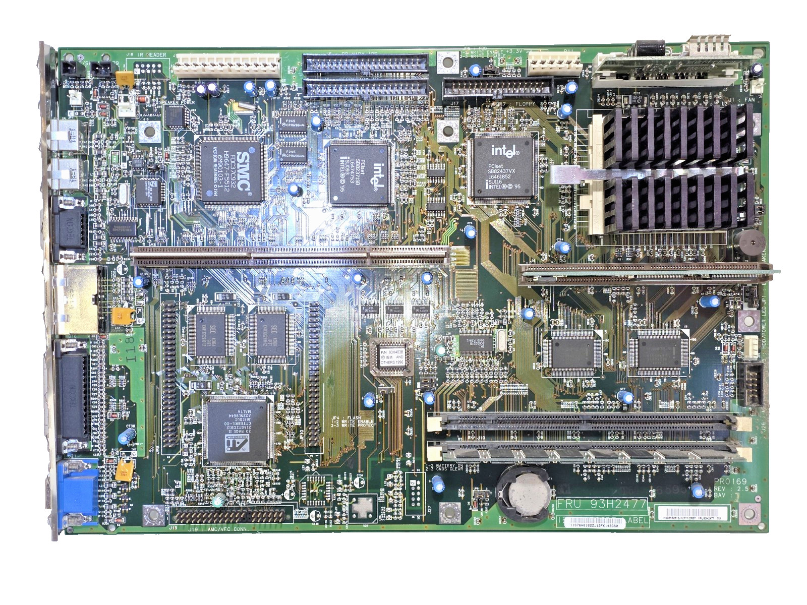 IBM Aptiva 2161 System Board 93H2477 Pentium MMX 166 CPU 32MB Riser Sound Modem IBM Aptiva 2161 System Board 93H2477 Pentium MMX 166 CPU 32MB Riser Sound Modem