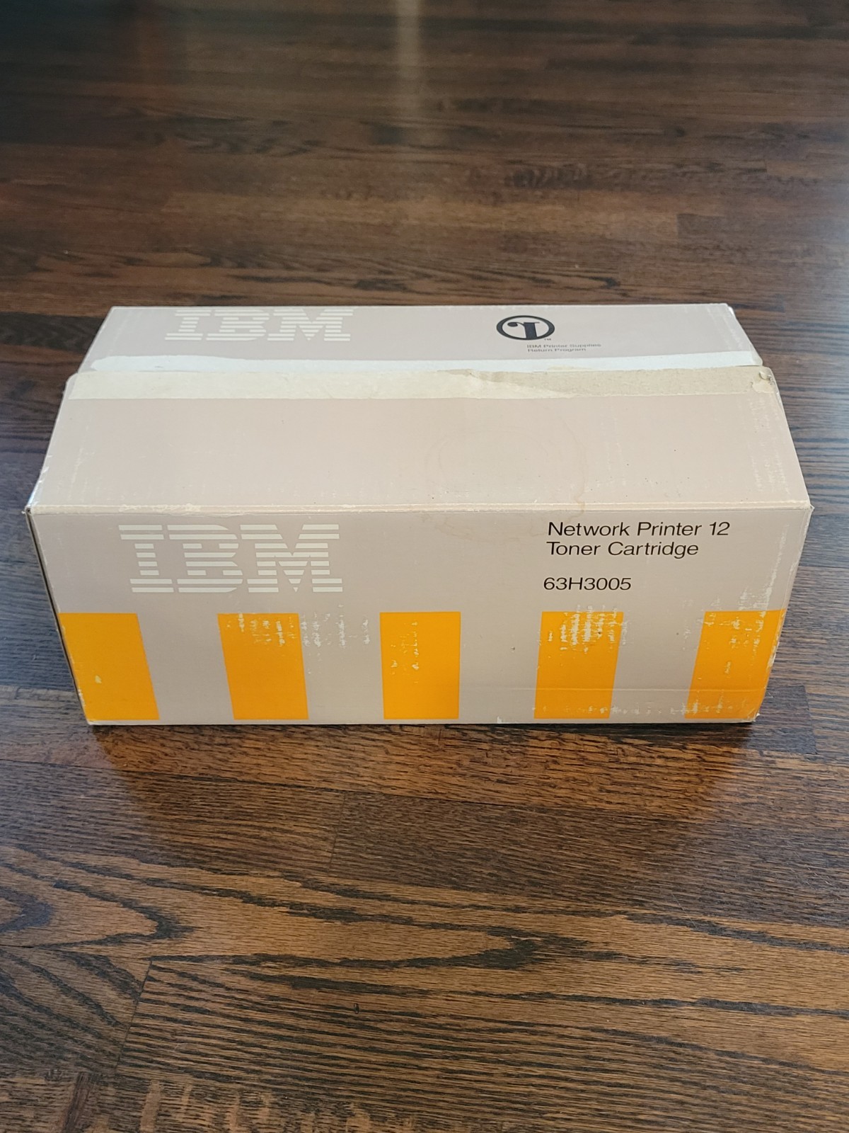 IBM Genuine OEM Network Printer 12 Toner Cartridge 63H3005 Printer Ink - NEW IBM Genuine OEM Network Printer 12 Toner Cartridge 63H3005 Printer Ink - NEW