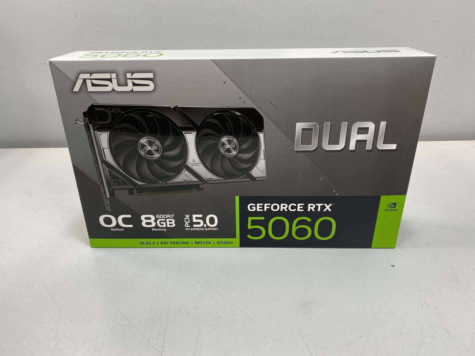 ASUS DUAL NVIDIA GeForce RTX 5060 OC Edition 8GB GDDR7 Graphics Card- Black ASUS DUAL NVIDIA GeForce RTX 5060 OC Edition 8GB GDDR7 Graphics Card- Black