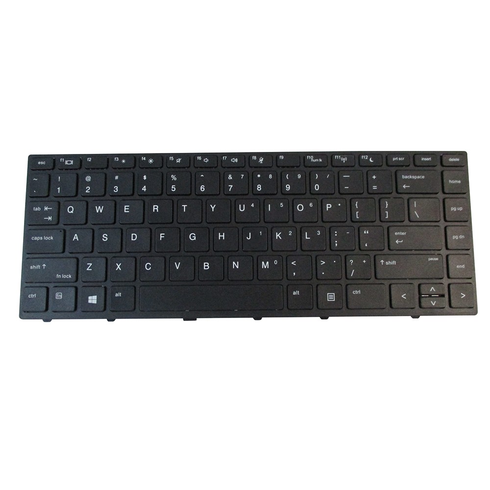 HP ProBook 430 G5 440 G5 445 G5 Non-Backlit Keyboard w/ Black Frame HP ProBook 430 G5 440 G5 445 G5 Non-Backlit Keyboard w/ Black Frame