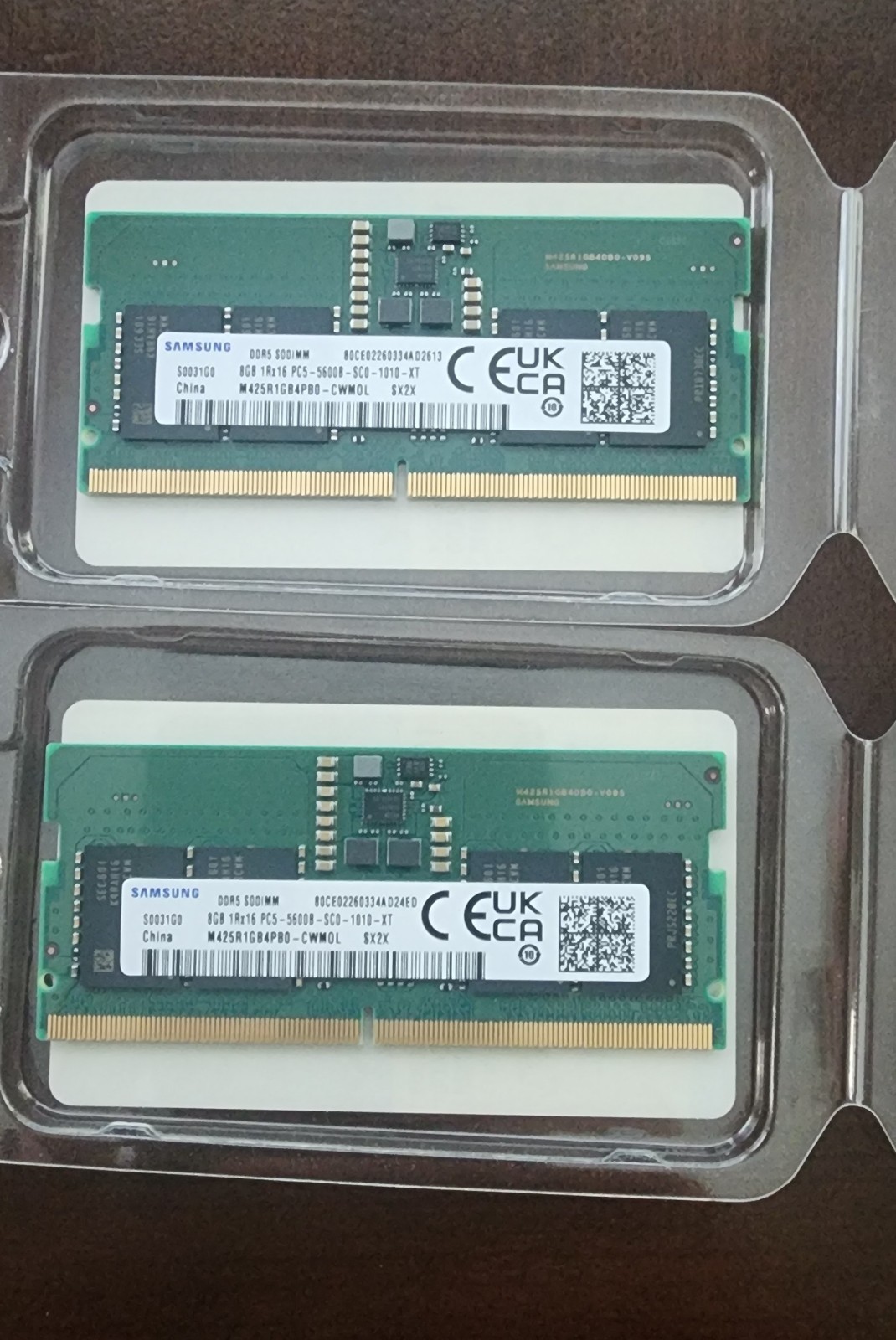 Samsung 16GB (2x8GB) DDR5-5600 PC5-5600B SODIMM Laptop RAM M425R1GB4PB0-CWM0L Samsung 16GB (2x8GB) DDR5-5600 PC5-5600B SODIMM Laptop RAM M425R1GB4PB0-CWM0L