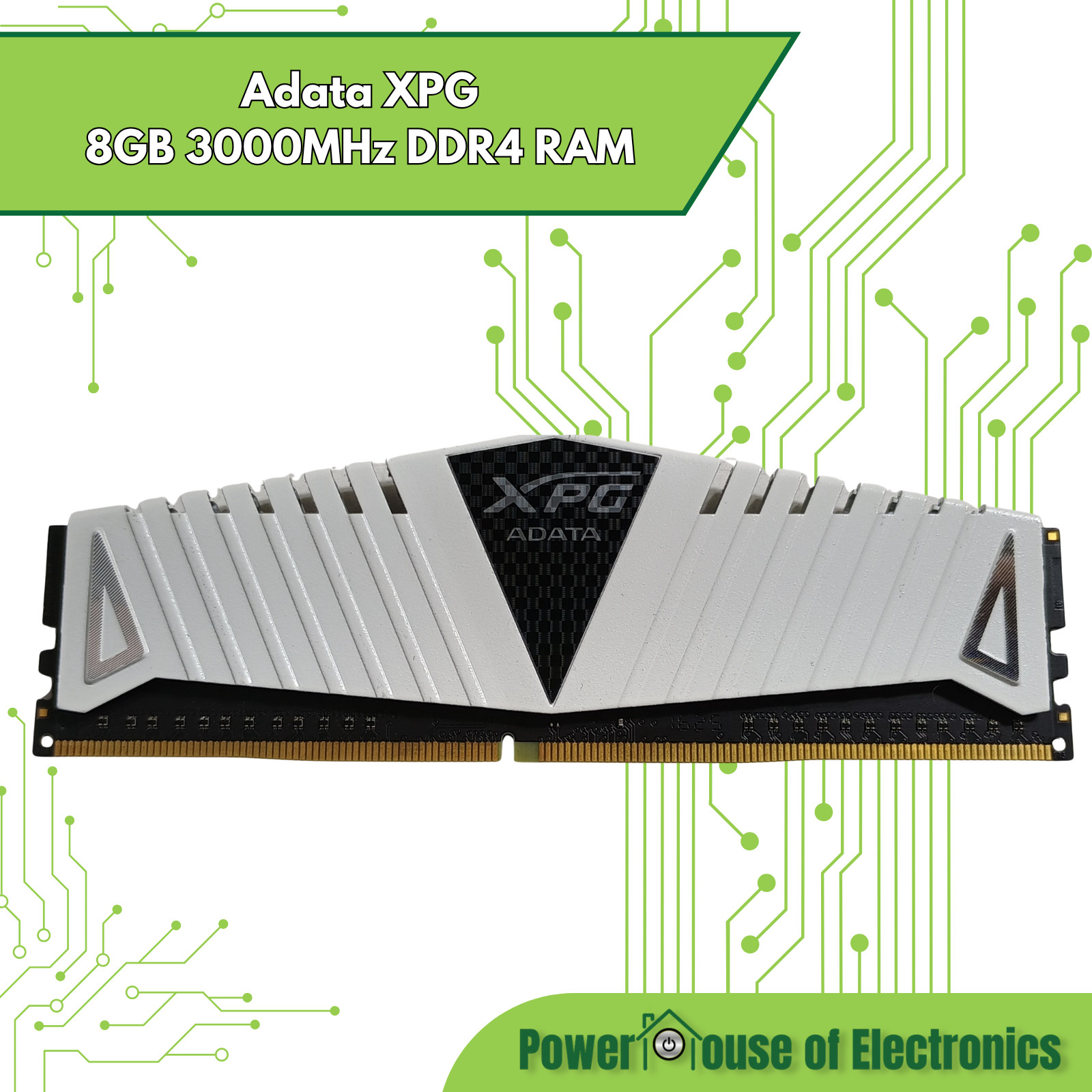 Adata XPG 8GB 3000MHz UDIMM | AX4U300038G16-BWZ | 10400278