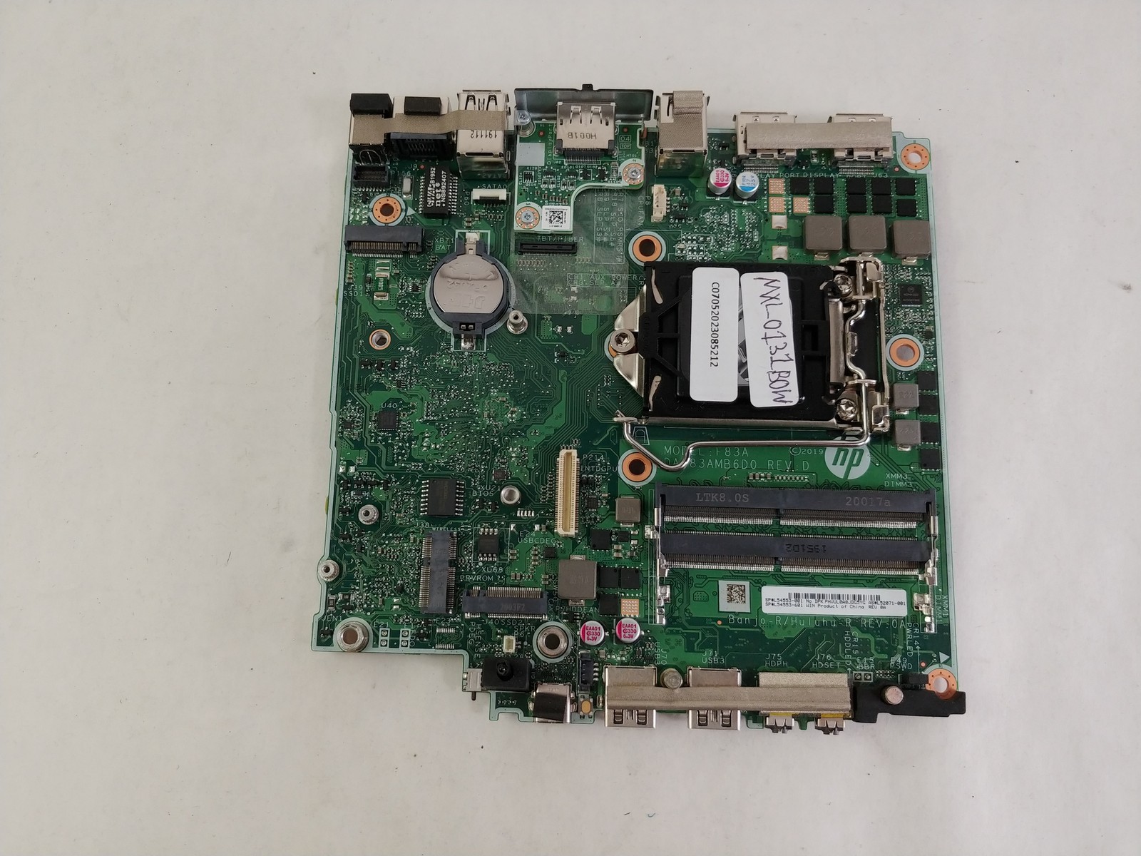 Lot of 2 HP EliteDesk 800 G5 Mini Intel LGA 1151 DDR4 Motherboard L52071-001 Lot of 2 HP EliteDesk 800 G5 Mini Intel LGA 1151 DDR4 Motherboard L52071-001