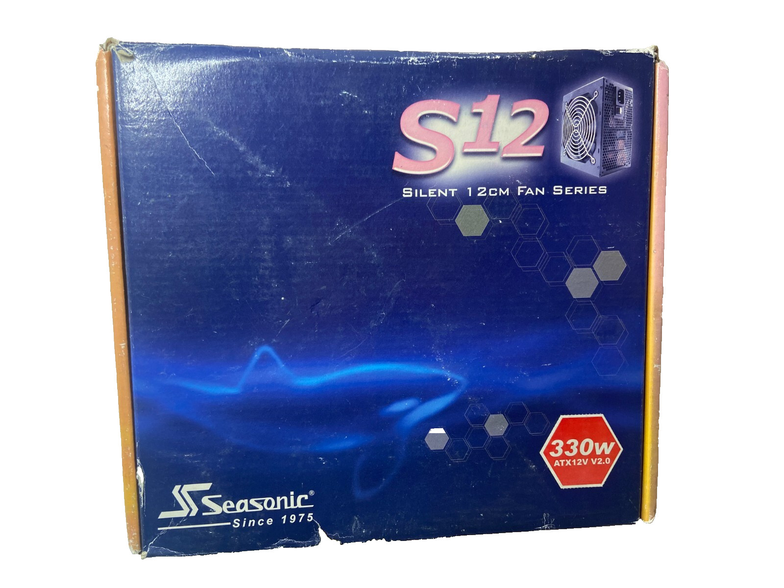 Seasonic Fan 330W ATX12V V2.0 12 cm S12 New Vintage Stock Seasonic Fan 330W ATX12V V2.0 12 cm S12 New Vintage Stock