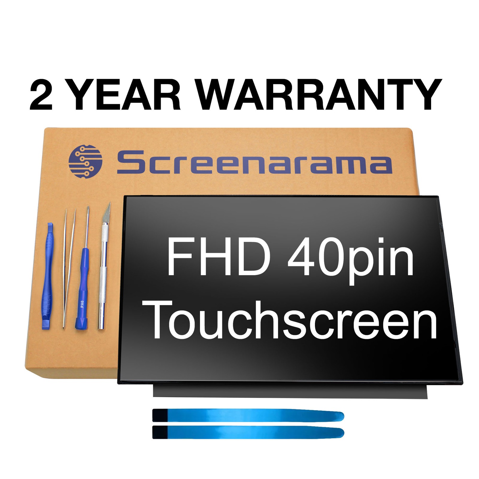 Lenovo FRU 5D10W46422 SD10W73240 FHD 40pin LCD Touch Screen SCREENARAMA * FAST