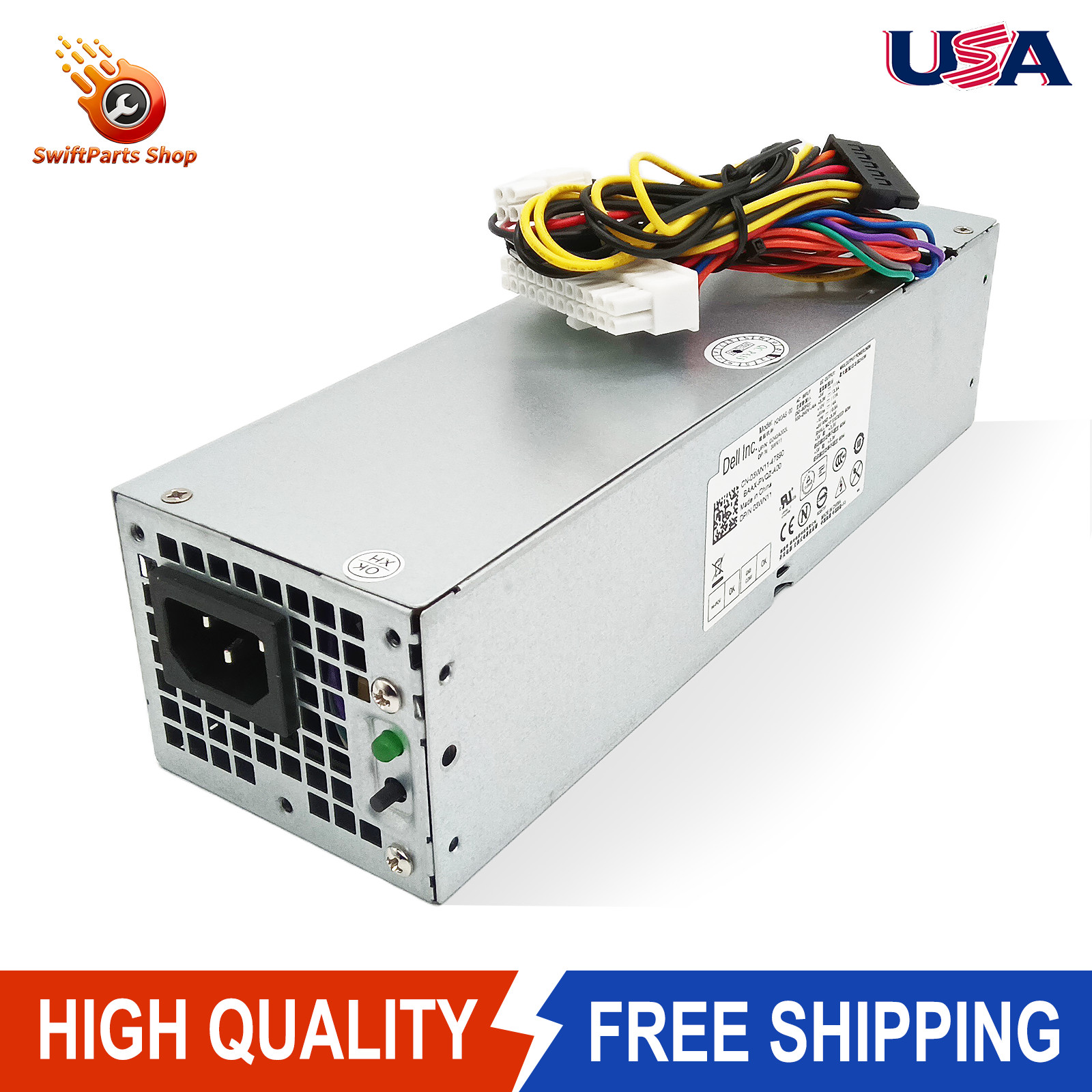 H240AS-00 240W SFF Power Supply for Dell OptiPlex 390 990 790 960 7010 3010