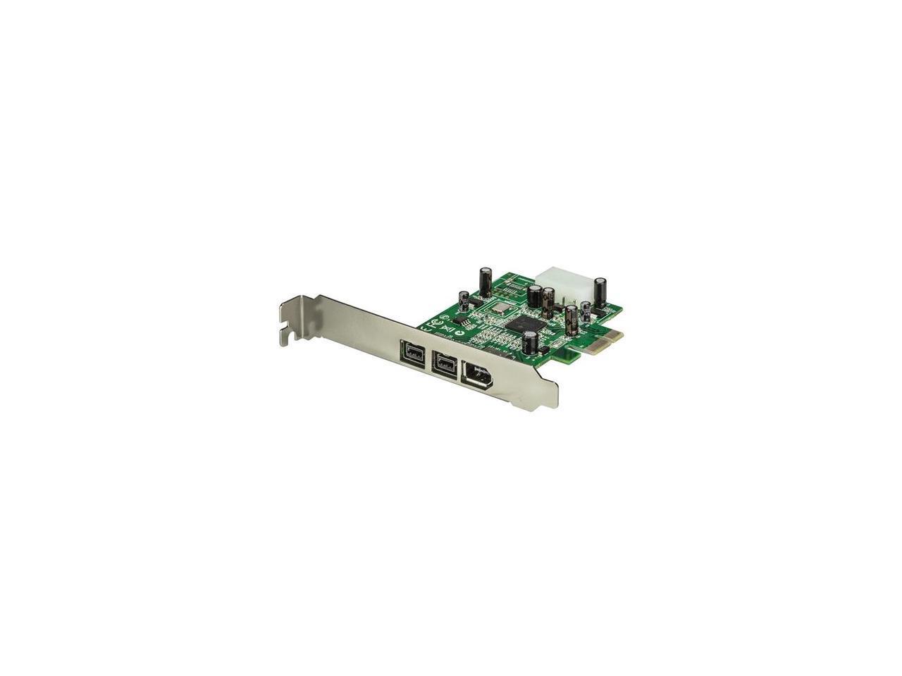 StarTech 3 Port 2b 1a PCI Express 1394 FireWire Adapter Card StarTech 3 Port 2b 1a PCI Express 1394 FireWire Adapter Card