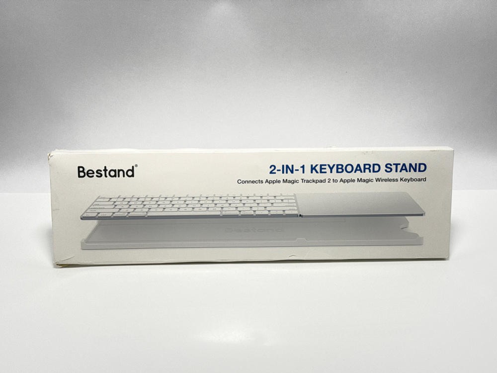 Bestand Stand for Apple Magic Keyboard & Magic Trackpad Desktop Holder Silver Bestand Stand for Apple Magic Keyboard & Magic Trackpad Desktop Holder Silver