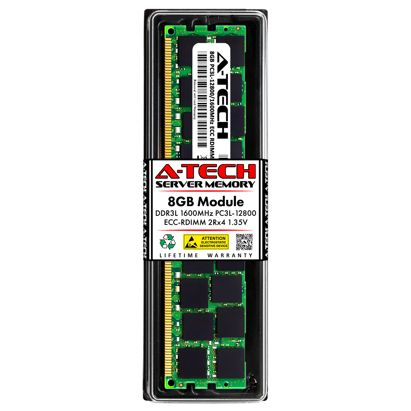 8GB 2Rx4 PC3L-12800R RDIMM IBM x3850 x6 type 3839 x3650 M4 7915 Memory RAM