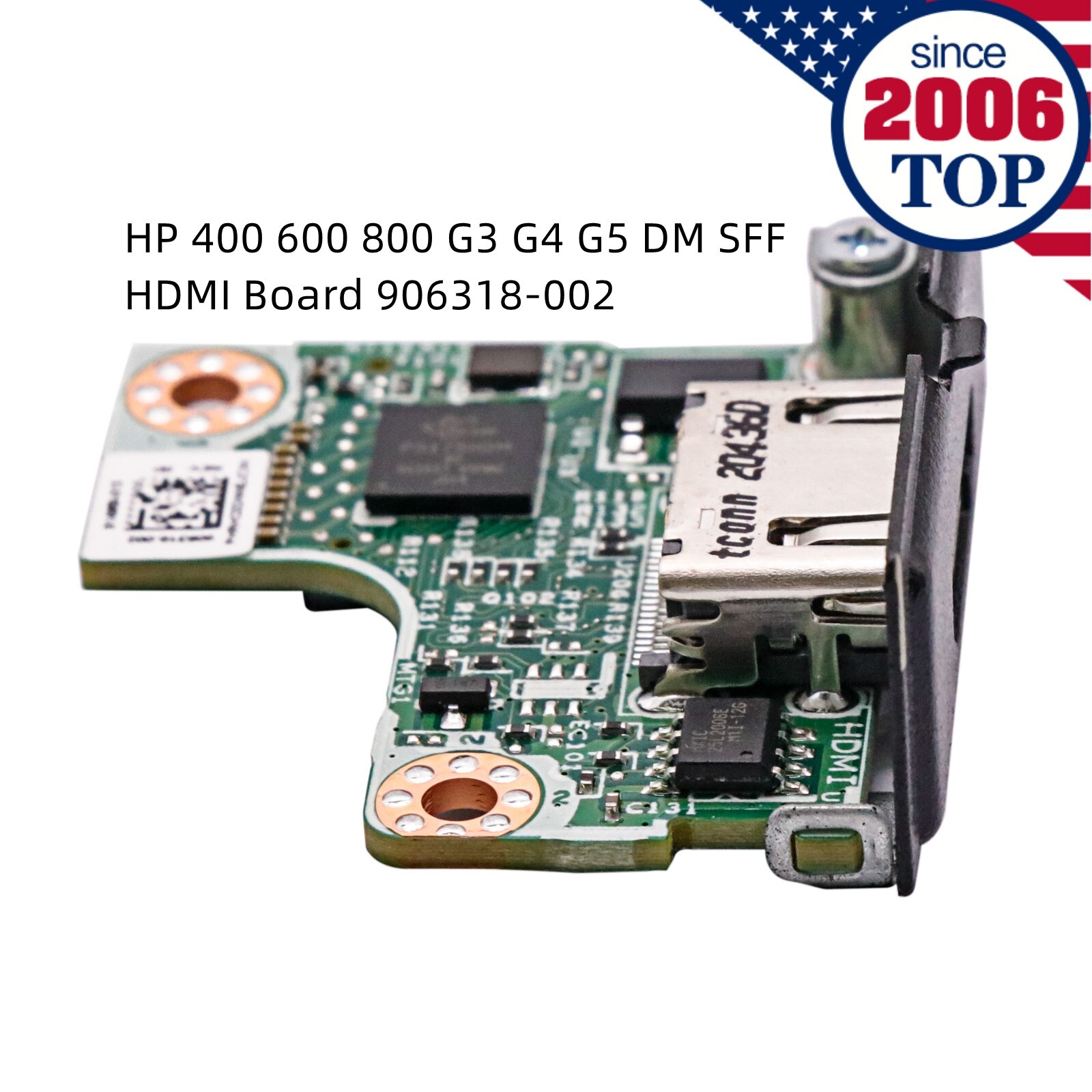 NEW HP 400 600 800 G3 G4 G5 DM SFF HDMI Small Board 906318-002 NEW HP 400 600 800 G3 G4 G5 DM SFF HDMI Small Board 906318-002