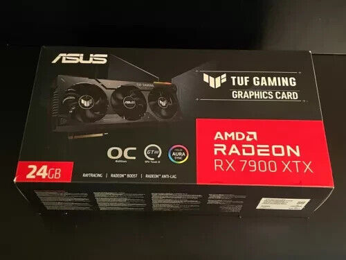 ASUS TUF Gaming Radeon™ RX 7900 XTX OC Edition 24GB GDDR6 Graphics Card