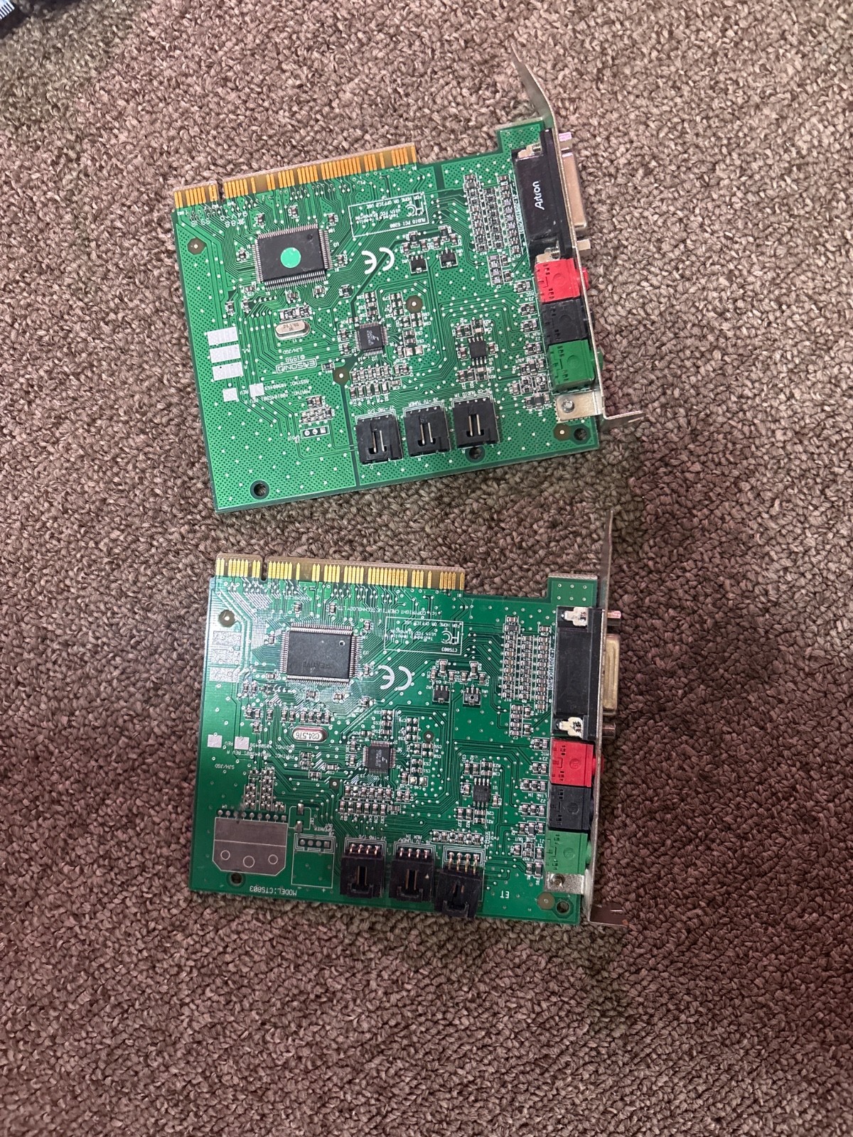 Creative Labs Ensoniq Audio PCI 5200 Sound Card 4001045901 REV A Creative Labs Ensoniq Audio PCI 5200 Sound Card 4001045901 REV A
